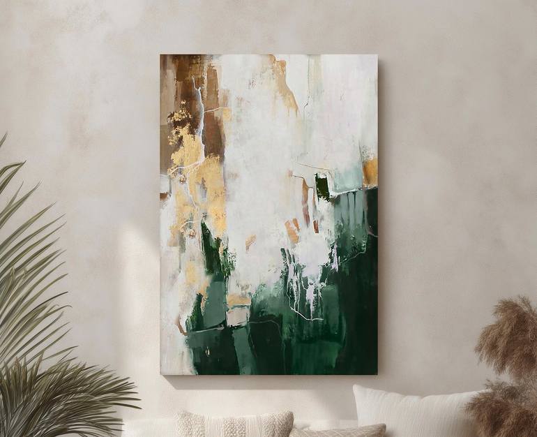 Original Modernism Abstract Painting by Yana Sagan