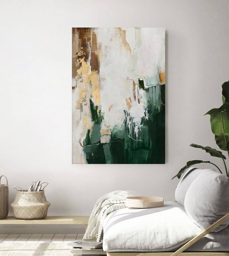 Original Modernism Abstract Painting by Yana Sagan