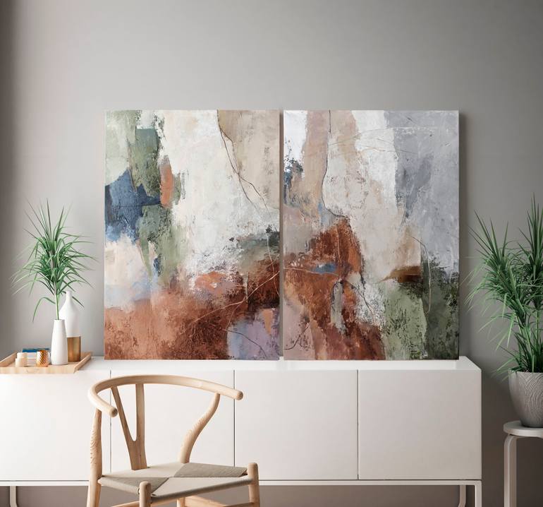 Original Modernism Abstract Painting by Yana Sagan