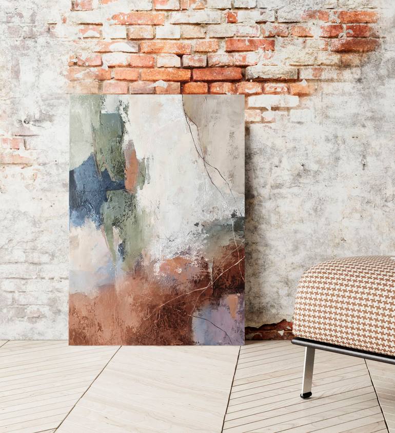 Original Modernism Abstract Painting by Yana Sagan