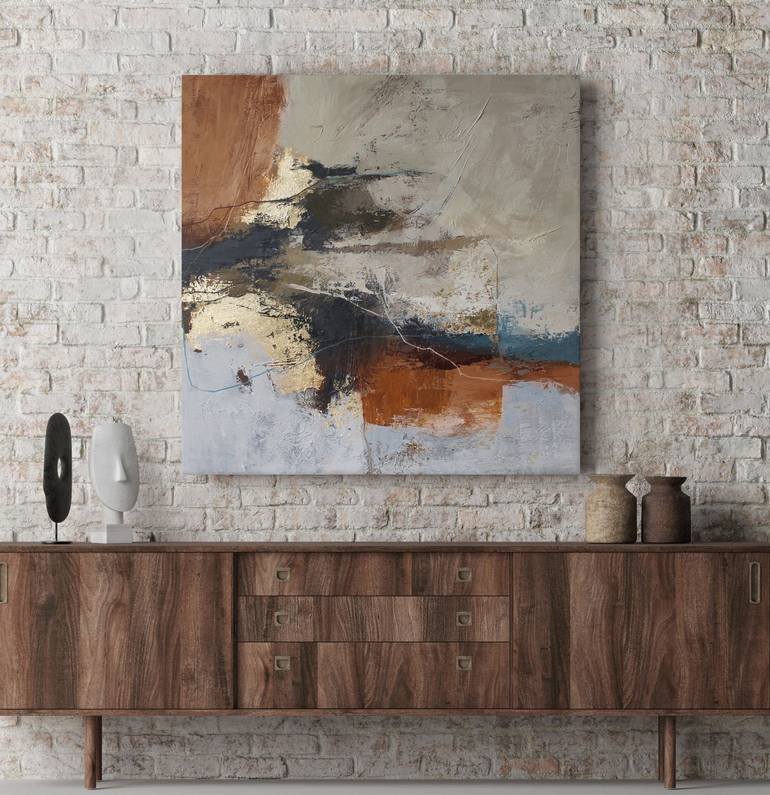 Original Modernism Abstract Painting by Yana Sagan