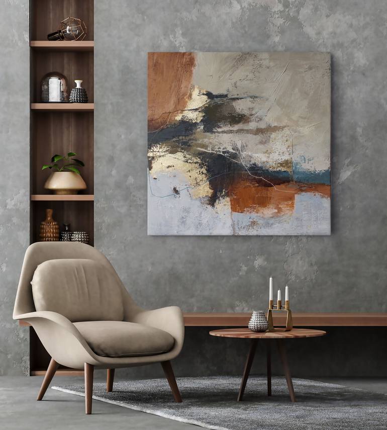 Original Modernism Abstract Painting by Yana Sagan