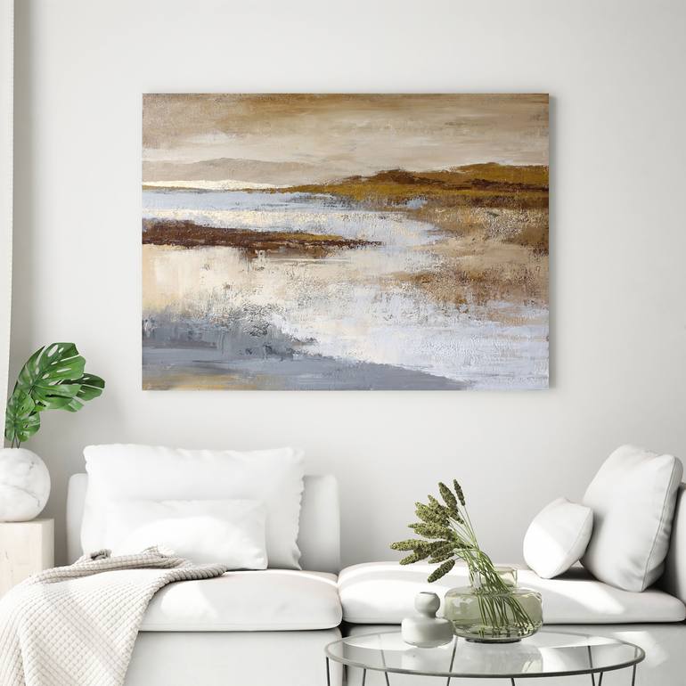 Original Modernism Abstract Painting by Yana Sagan