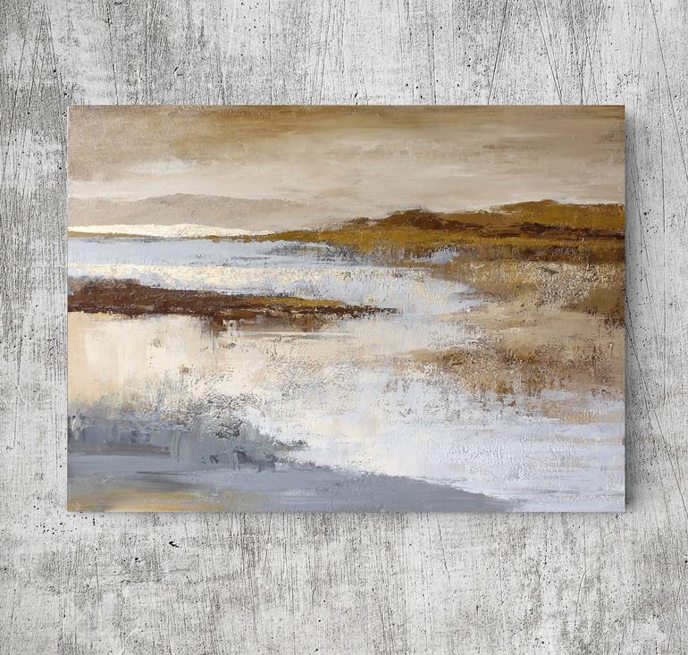 Original Modernism Abstract Painting by Yana Sagan