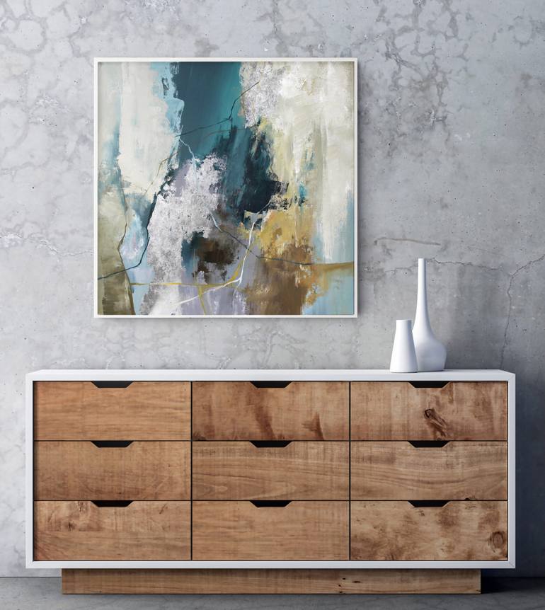 Original Abstract Expressionism Abstract Painting by Yana Sagan