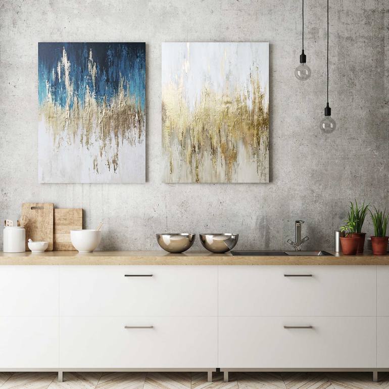 Original Modernism Abstract Painting by Yana Sagan