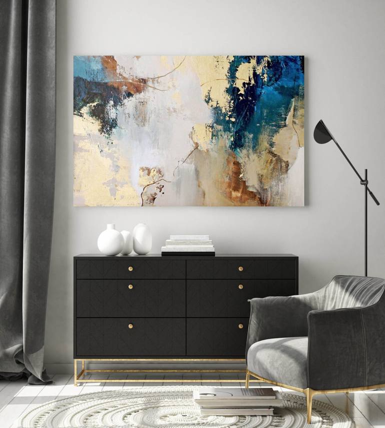 Original Modernism Abstract Painting by Yana Sagan