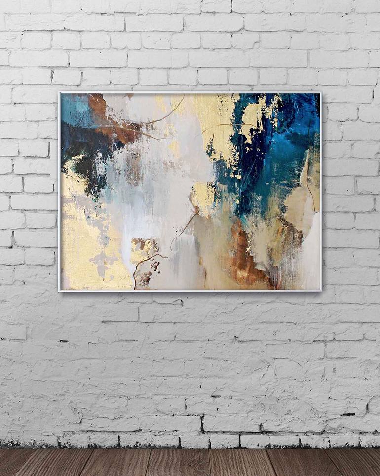 Original Modernism Abstract Painting by Yana Sagan