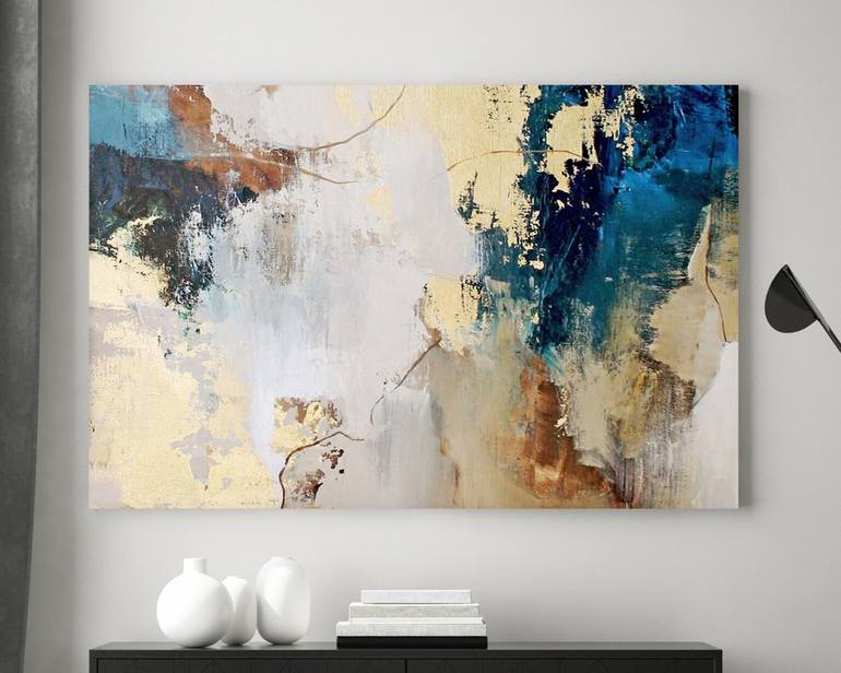 Original Modernism Abstract Painting by Yana Sagan