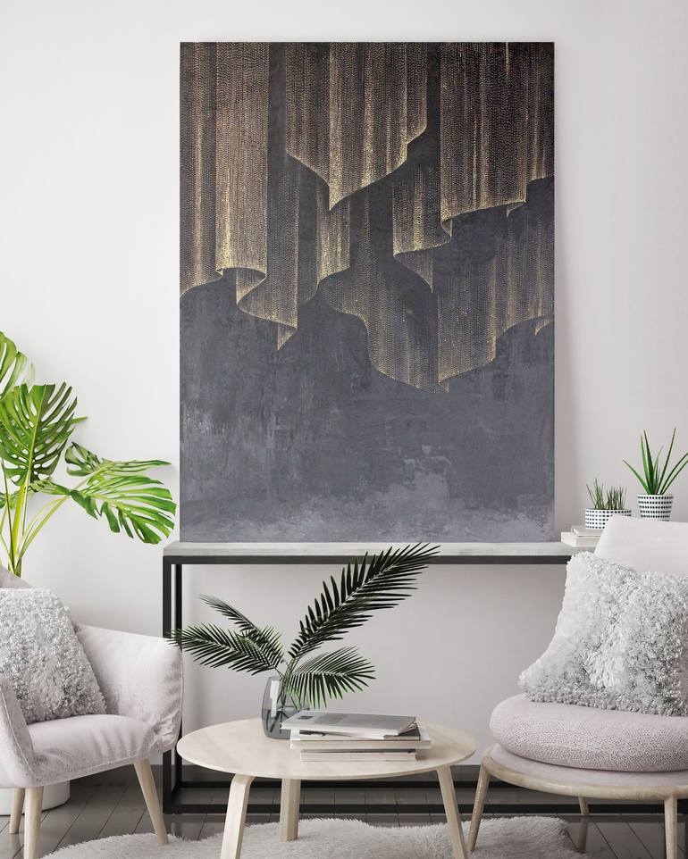 Original Modernism Abstract Painting by Yana Sagan