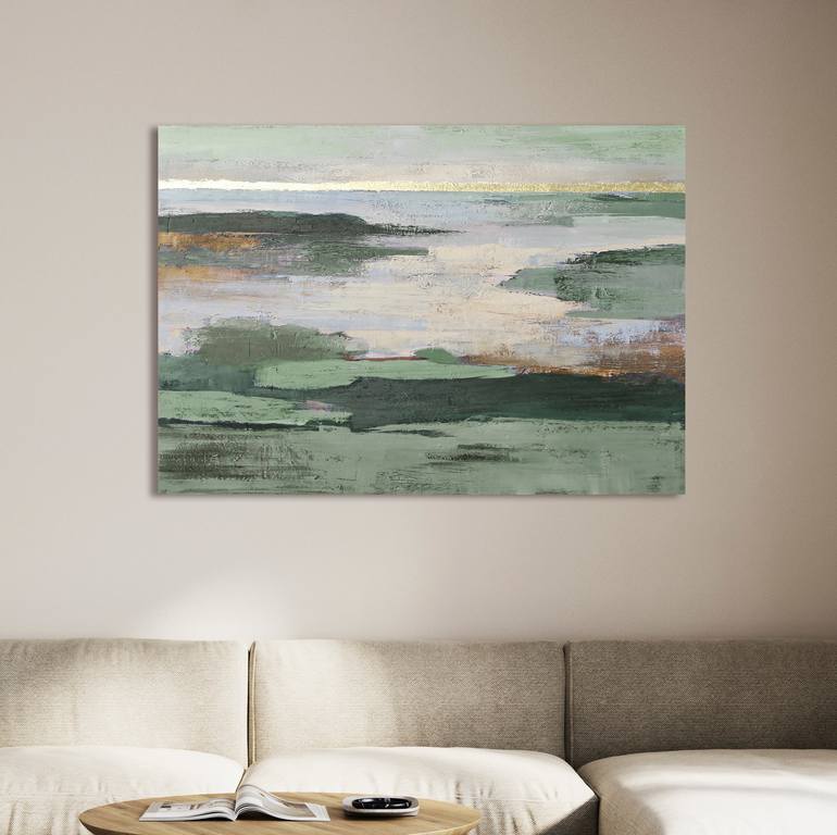 Original Contemporary Abstract Painting by Yana Sagan