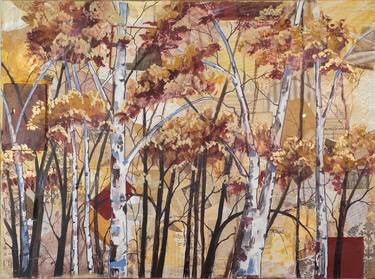 Original Expressionism Tree Paintings by Elizabeth Rydall