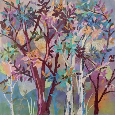 Print of Expressionism Tree Paintings by Eli Ry