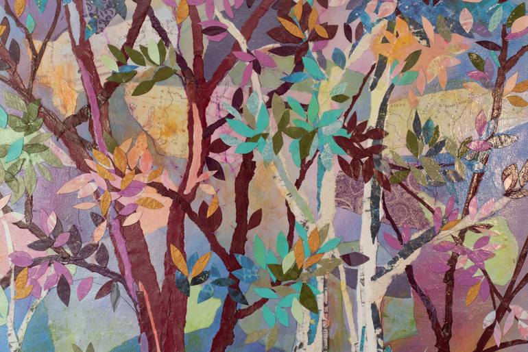 Original Expressionism Landscape Painting by Elizabeth Rydall