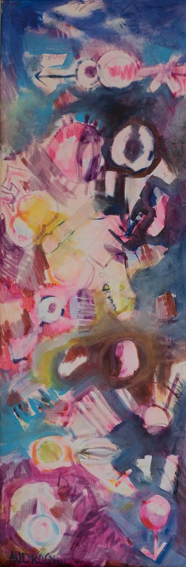 Original Abstract Expressionism Abstract Paintings by Elizabeth Rydall