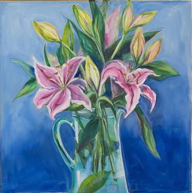 Original Impressionism Floral Paintings by Elizabeth Rydall