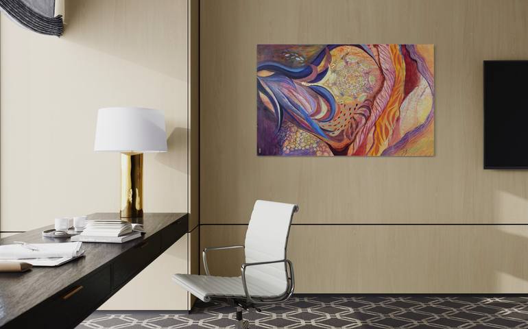 Original Abstract Painting by Eli Ry