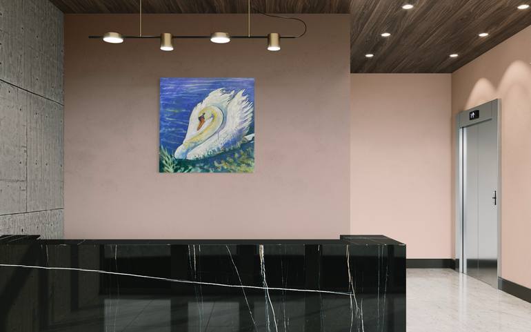 Original Art Nouveau Animal Painting by Elizabeth Rydall