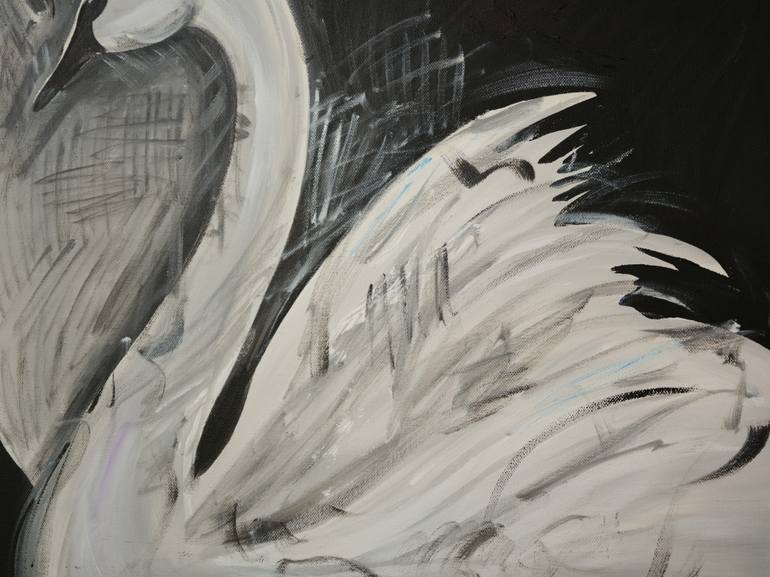 Original Art Deco Animal Painting by Elizabeth Rydall