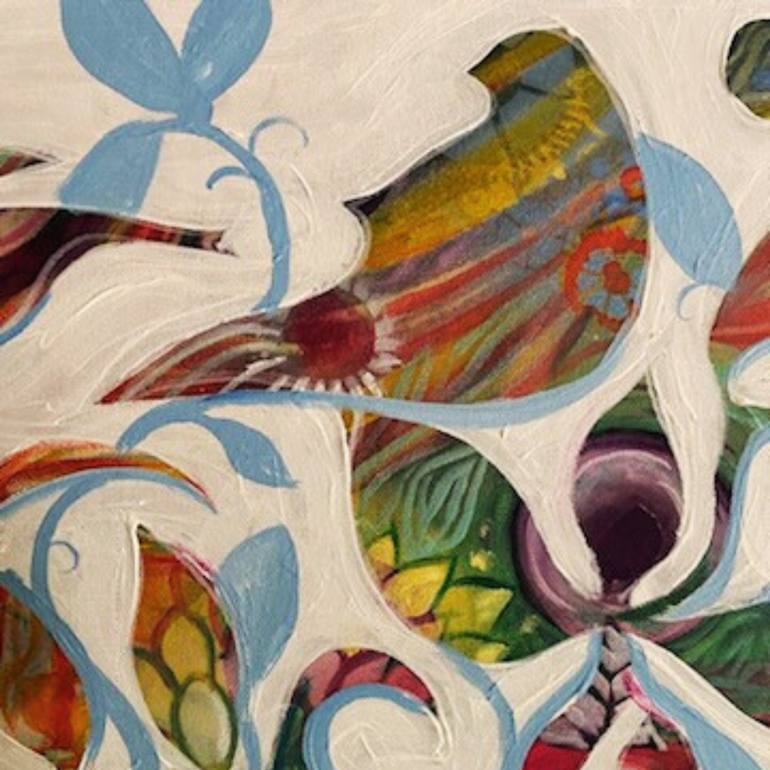 Original Art Deco Animal Painting by Elizabeth Rydall