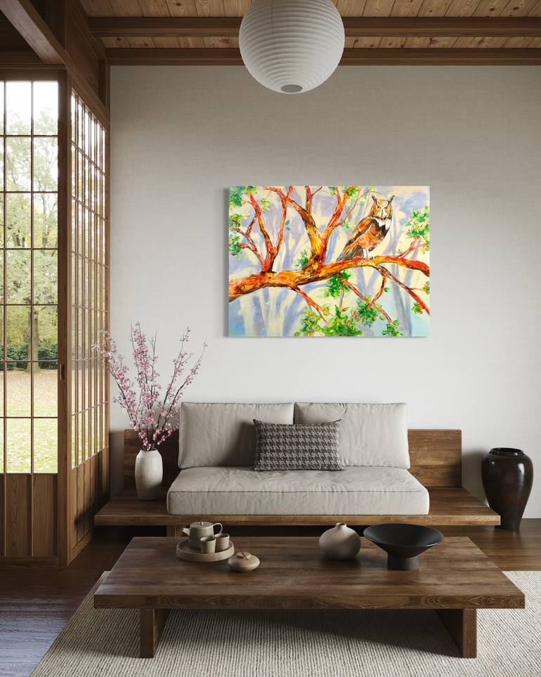 Original Art Deco Animal Mixed Media by Elizabeth Rydall