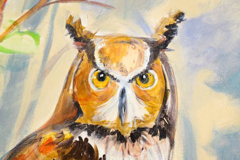 Original Art Deco Animal Mixed Media by Elizabeth Rydall