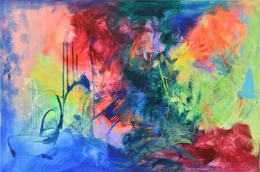 Original Abstract Expressionism Abstract Paintings by Sebastian Merk