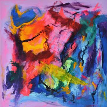 Original Abstract Expressionism Abstract Paintings by Sebastian Merk