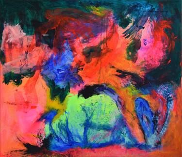 Original Abstract Expressionism Abstract Paintings by Sebastian Merk