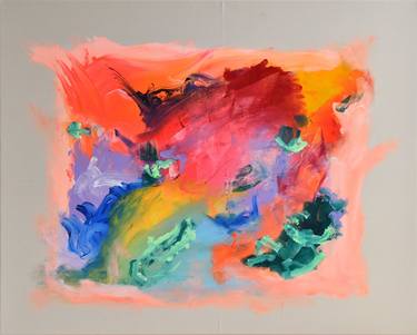 Original Abstract Expressionism Abstract Paintings by Sebastian Merk