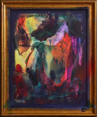 Original Street Art Abstract Painting by Sebastian Merk