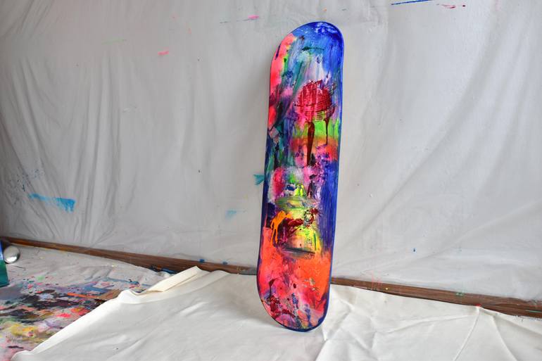 Original Abstract Expressionism Abstract Sculpture by Sebastian Merk