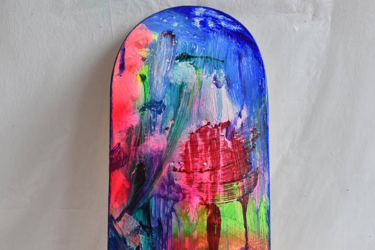 Original Abstract Expressionism Abstract Sculpture by Sebastian Merk