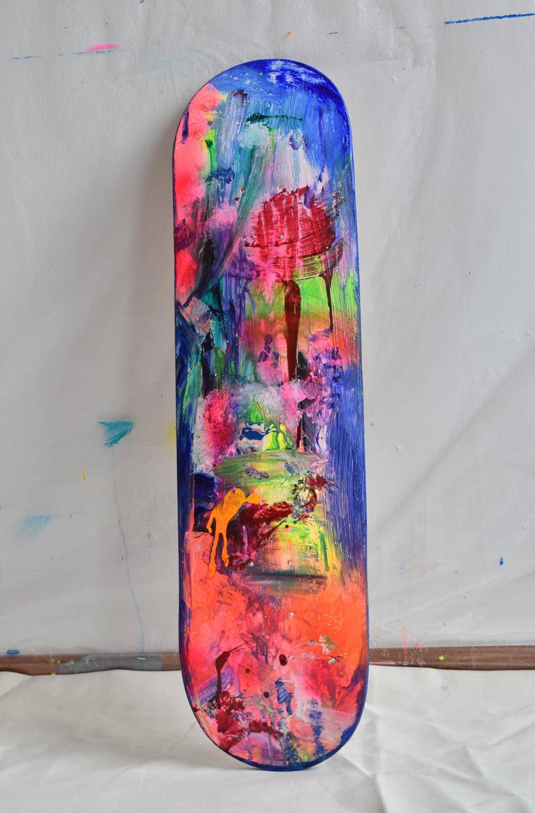 Original Abstract Expressionism Abstract Sculpture by Sebastian Merk