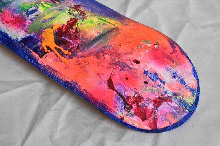 Original Abstract Expressionism Abstract Sculpture by Sebastian Merk