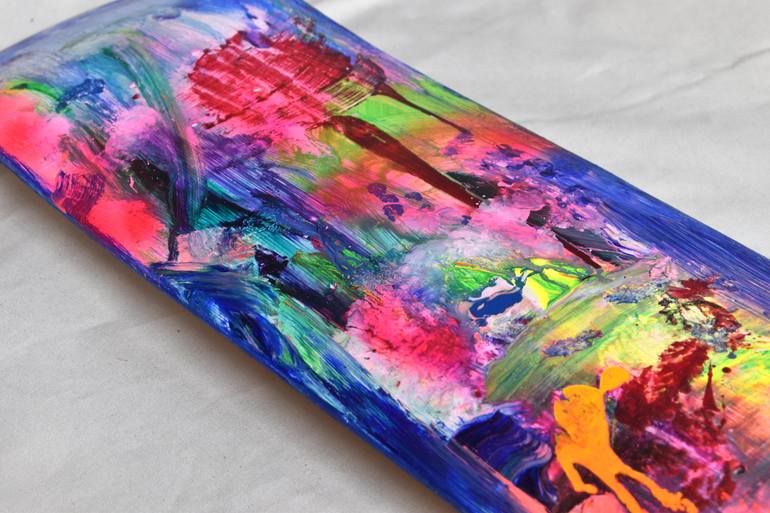 Original Abstract Expressionism Abstract Sculpture by Sebastian Merk