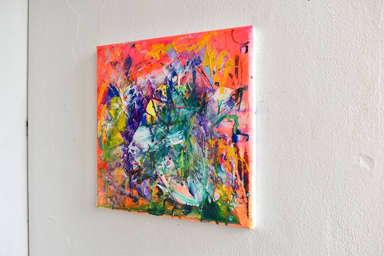 Original Abstract Expressionism Abstract Painting by Sebastian Merk