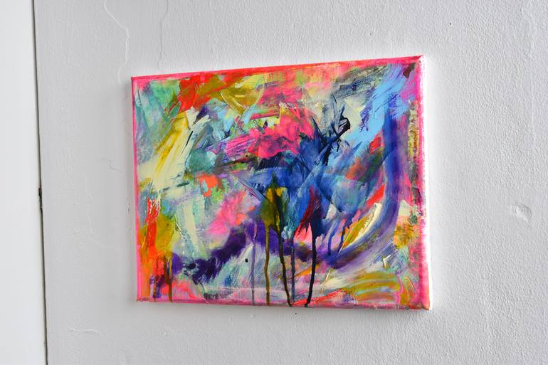 Original Abstract Expressionism Abstract Painting by Sebastian Merk