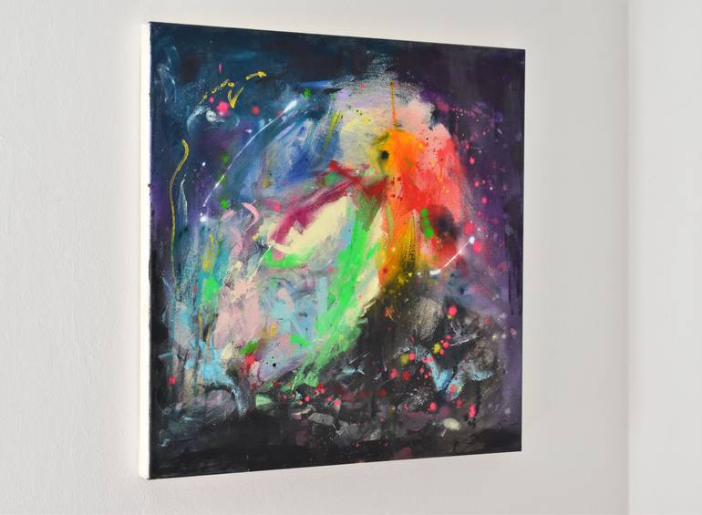 Original Abstract Painting by Sebastian Merk