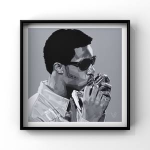 Fingertips - 40 x 40cm Limited Edition of 100