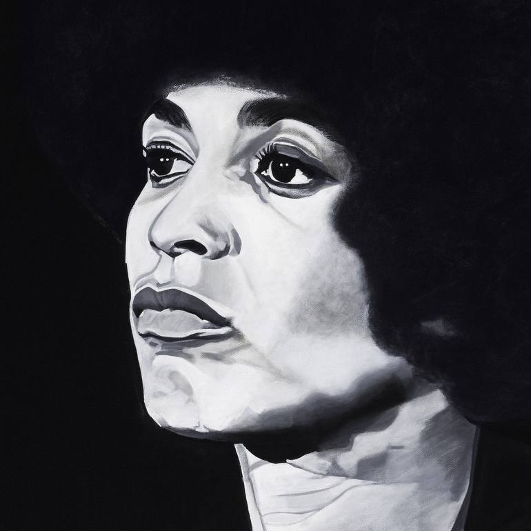 Original Portrait Painting by Variety Brown