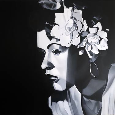 Original Figurative Portrait Paintings by Variety Brown