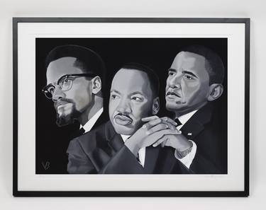 The Men In Black - 66.5 x 77.5cm Limited Edition of 50 thumb