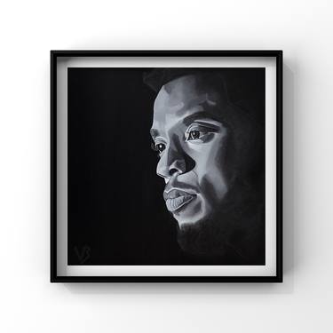 Chadwick Boseman - 30 x 30cm Limited Edition of 21 thumb