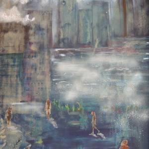 URBAN PAINTING : Outing on a rainy day