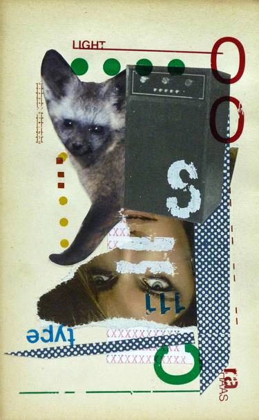 Original Animal Collage by Matias Picon