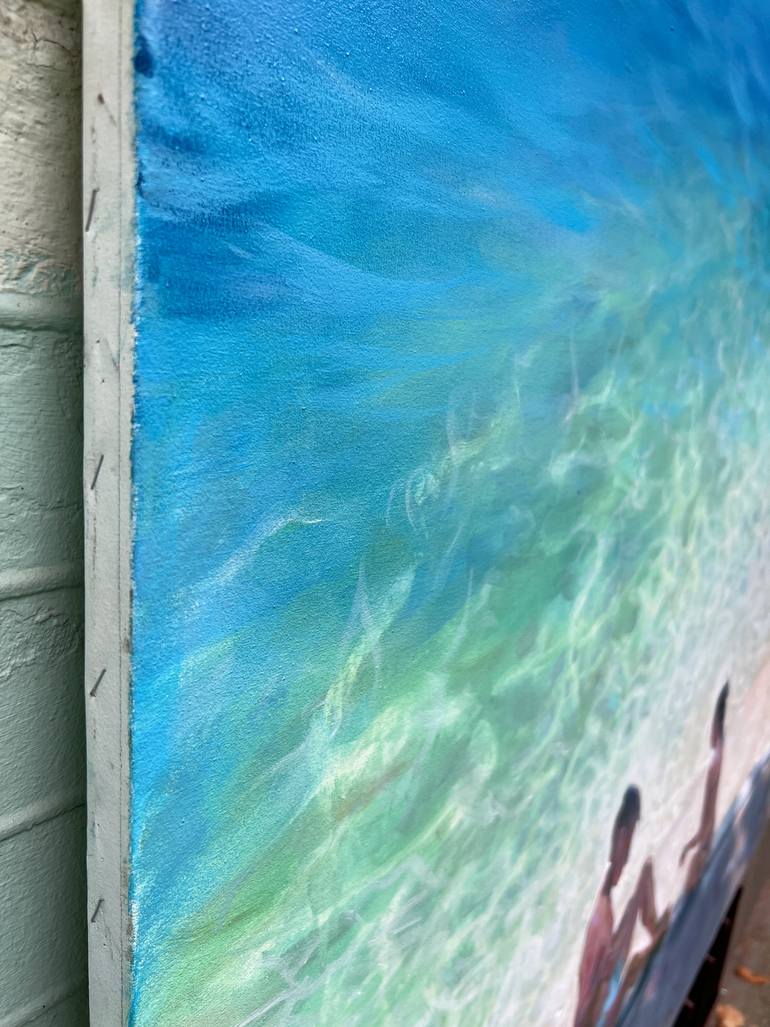 Original Figurative Seascape Painting by Alexander Levich