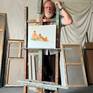 Figurative Beach Painting