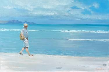 Original Realism Beach Painting by Alexander Levich