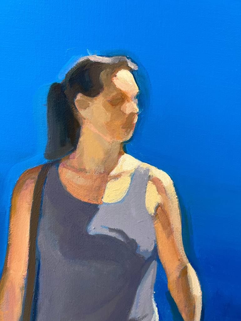 Original Minimalism Cinema Painting by Alexander Levich